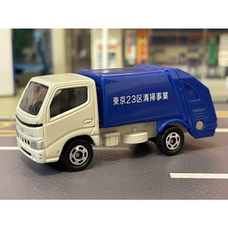 Tomica Toyota hino Dyna 垃圾車 清潔車 東京23區 會場限定 絕版附膠盒