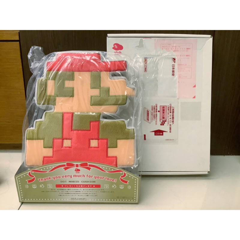 Nintendo Club 超級瑪利歐 人形抱枕