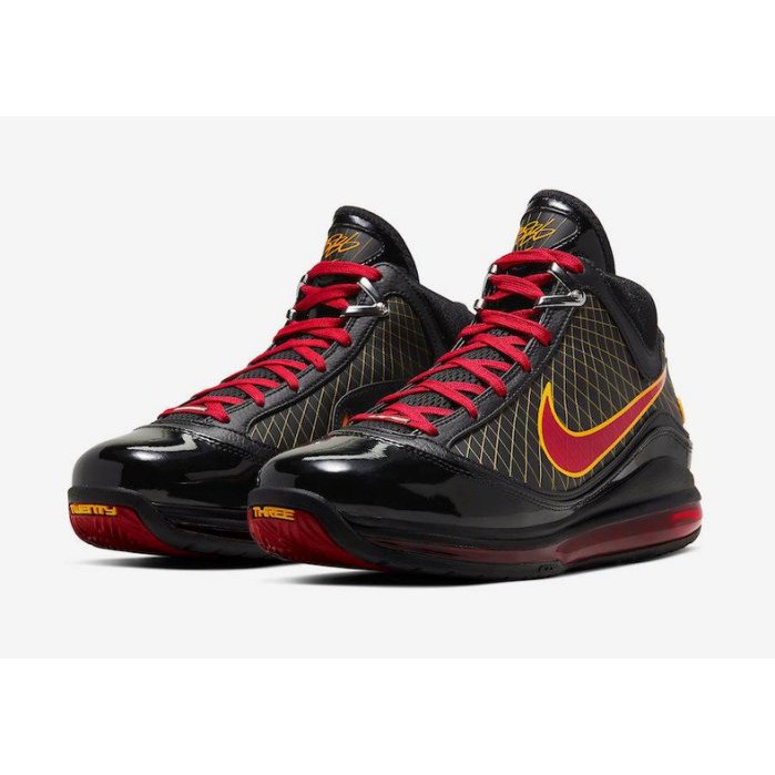【S.M.P】Nike LeBron 7 Fairfax Away PE  LBJ17 黑紅 CU5646-001