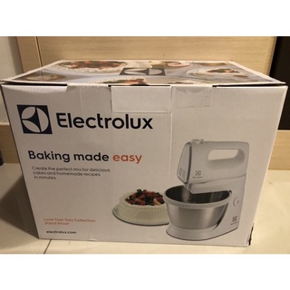 ❤️現貨 Electrolux 含稅附發票 伊萊克斯 桌上型攪拌機 EHSM3417 麵糰攪拌 打蛋器 寶寶副食品