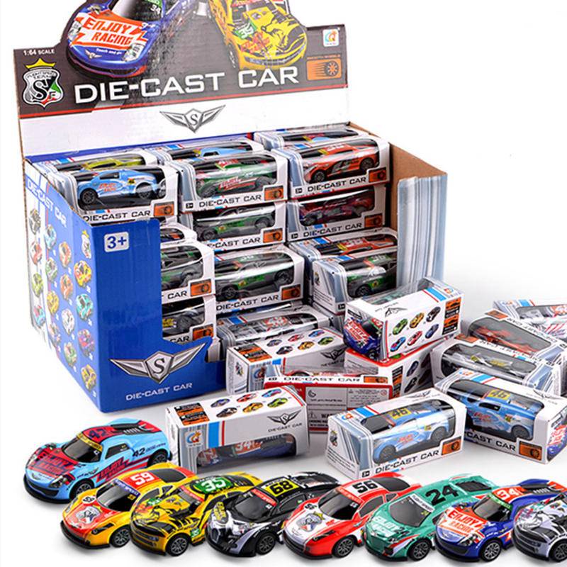 ECHO文具 TY351 合金車模型 盒裝玩具車 兒童玩具新款回力合金小汽車 合金工程車玩具