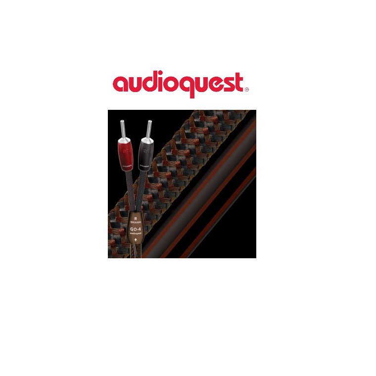 Audioquest GO-4 BFA/Banana 美國線聖喇叭線 (2.5m)
