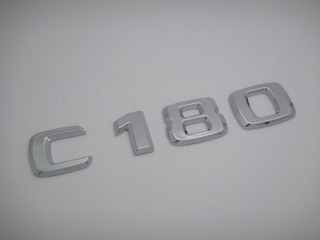 新款 高度25mm Benz 賓士 C Class W204 C180 C 180 後車箱蓋 字體 字標