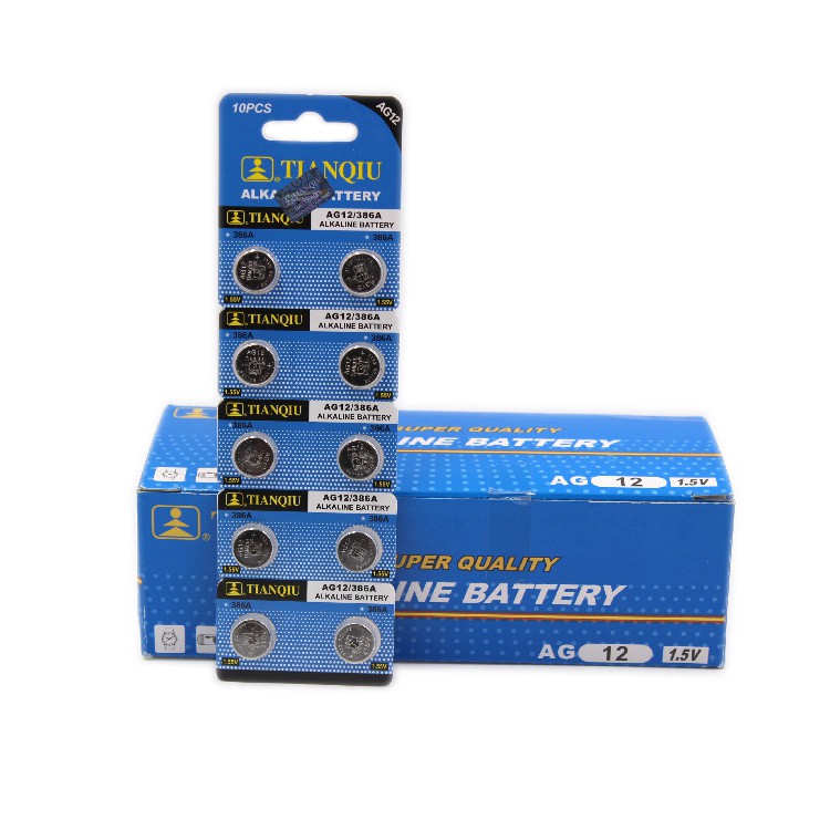 天球 紐扣電子電池AG12 LR43 386 186 LR1142 遙控器溫度計  (單顆售價)