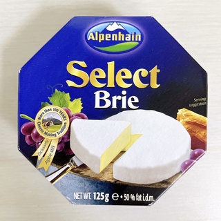 Image of [ 舌尖上的美味 ] Alpenhain Select Brie 布爾乾酪 布利乾酪 布里 布爾起司德國 125克/盒㊣