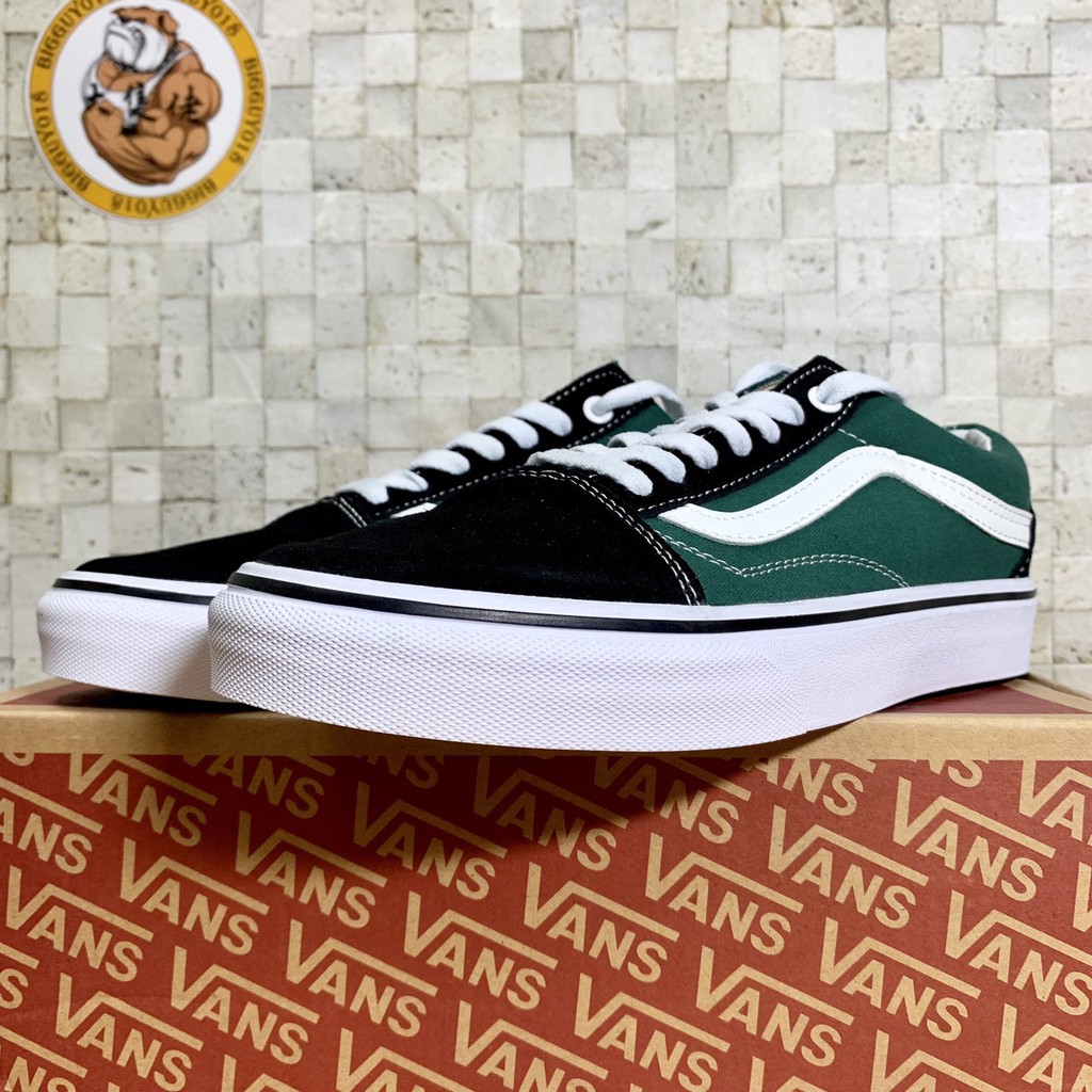 vans old skool pro duck green