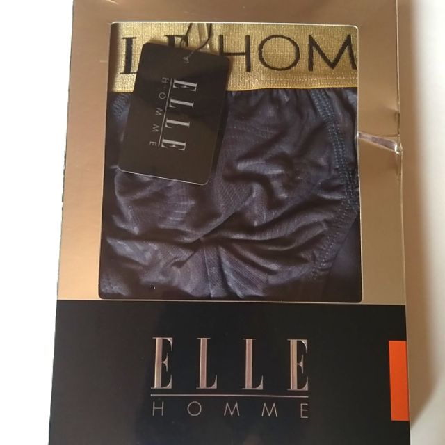 【全新】ELLE HOMME 男性內褲 灰色 M