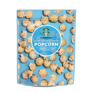 星巴克 酸奶洋蔥爆米花 咖啡焦糖爆米花 星格脆 starbucks