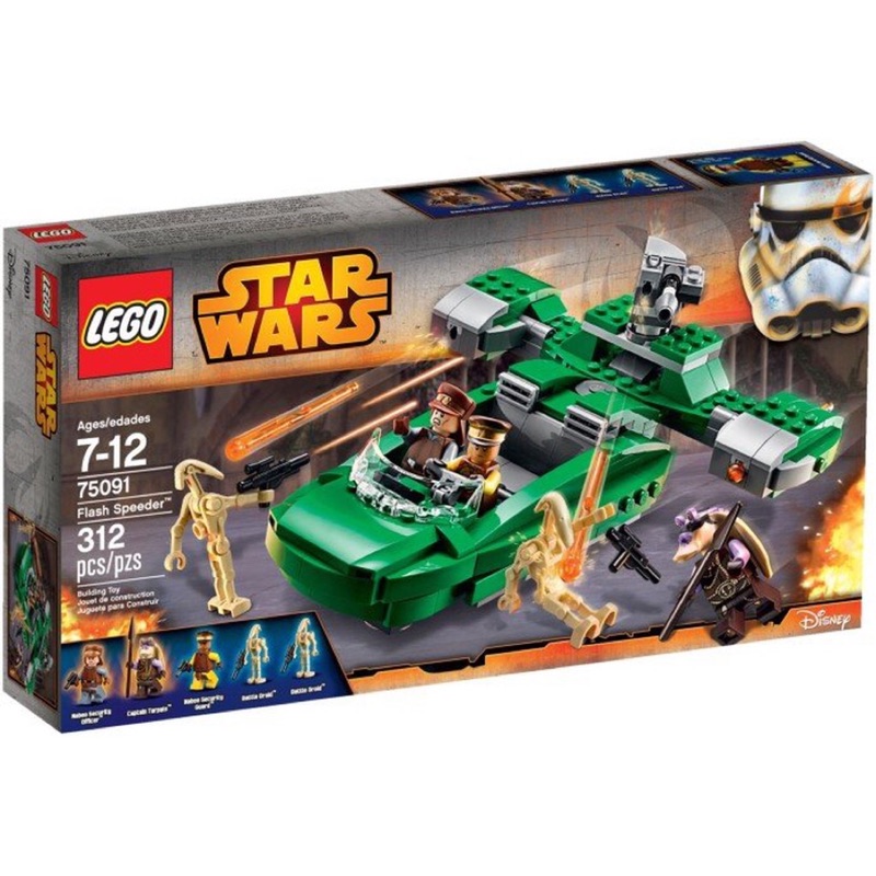 LEGO 樂高 75091 星戰系列 閃電飛車 Flash Speeder 全新未拆