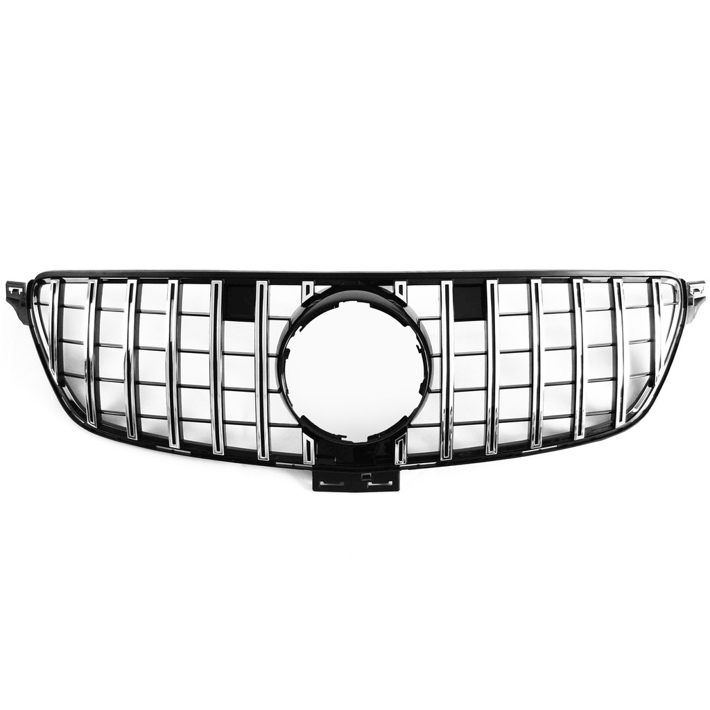 [鍍鉻] GT 樣式 ABS水箱罩前格柵鼻頭 賓士Benz GLE-Class W166用 2016年式後適用