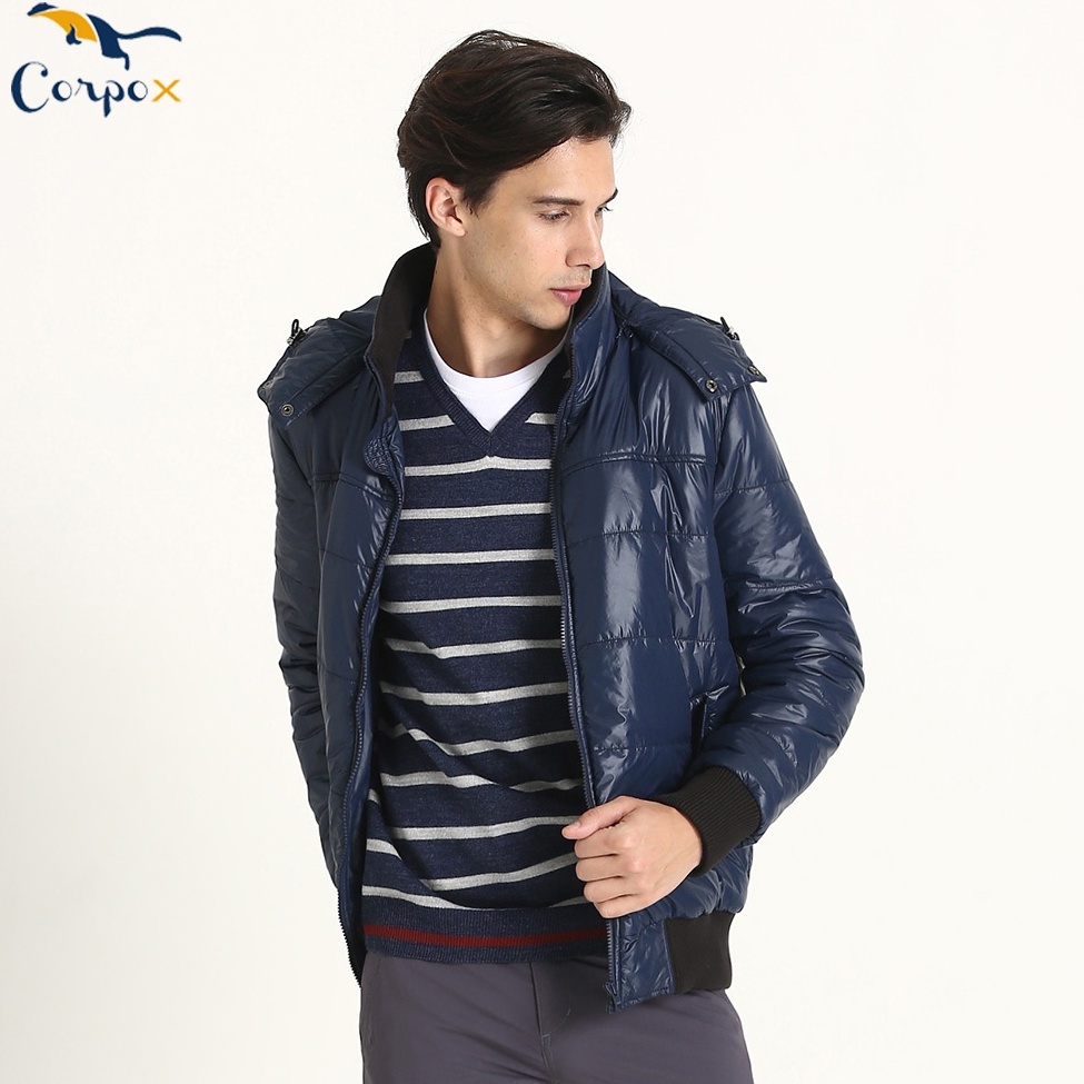 CorpoX-男款科技羽絨棒球夾克外套(3M Thinsulate 120g/m2)-3色