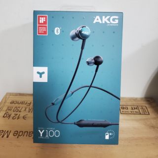 AKG Y100 Wireless 綠色 無線藍牙 耳道式耳機