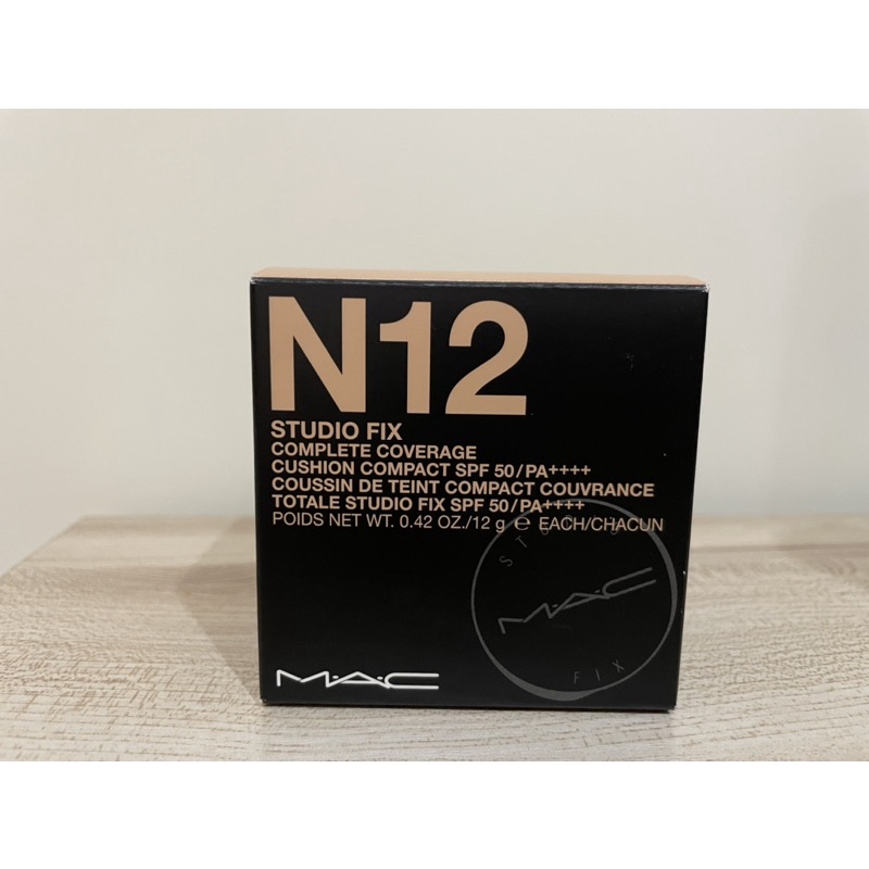 MAC超持妝全能氣墊粉餅N12(全新）