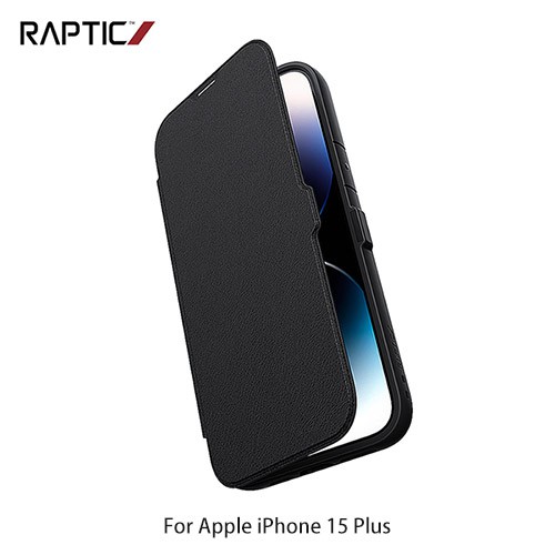 RAPTIC Apple iPhone 15 Plus Urban Folio 皮套 現貨 廠商直送