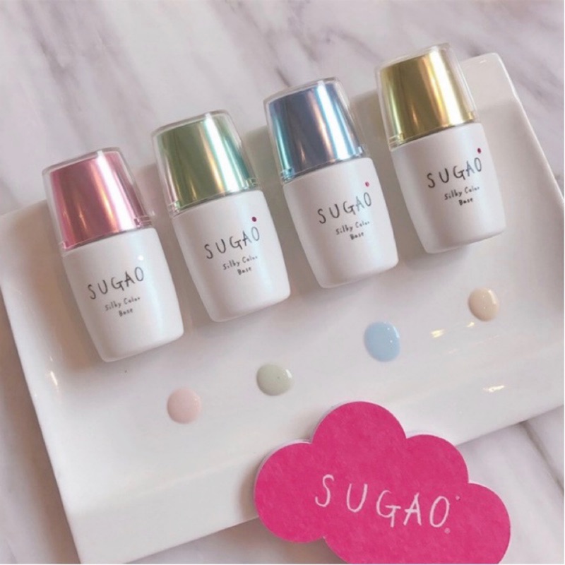 日本sugao 絲緞感潤色飾底乳妝前乳 蝦皮購物