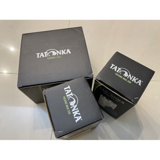 德國TATONKA不鏽鋼茶壺 1.5L 1個+ Tatonka ThermoMug350 18/8不銹鋼杯2個