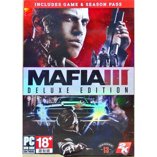 <譜蕾兒電玩>(全新) PC 四海兄弟 3 中文豪華版 Mafia III