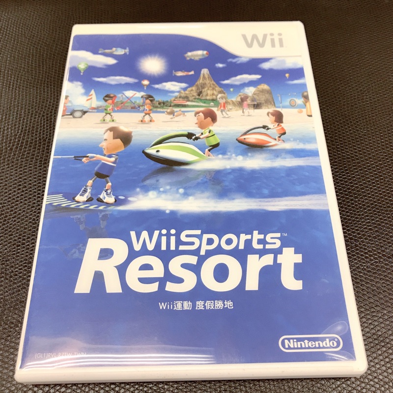 Wii WiiSports Resort度假勝地 + Wii 左手把(2支）