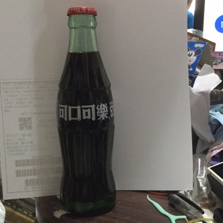 可口可樂收藏瓶 台灣192ml可口可樂玻璃瓶