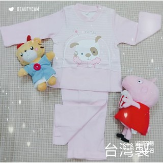 ♡My Q bb♡ Combi ～女童側開套裝 居家服 100%純棉 臺灣製
