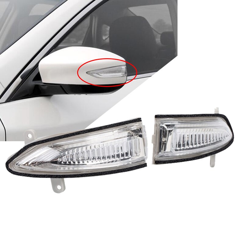 NISSAN 【現貨】汽車後視鏡轉向燈後視鏡LED指示燈適用於日產Altima/Teana L33 2013-2018