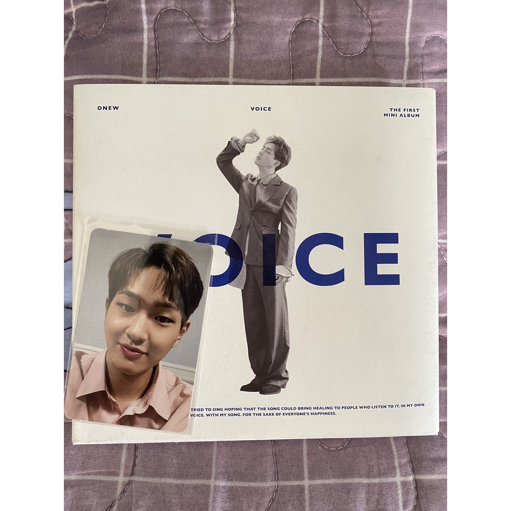 100％安い 未開封2種SHINee ONEW Voice.1st Mini Album asakusa.sub.jp