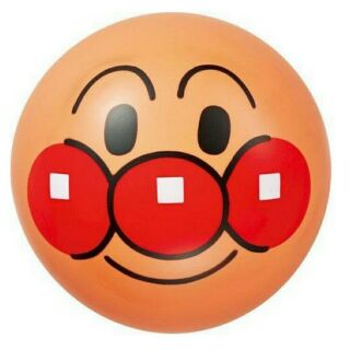 🇯🇵《歡樂屋.麵包超人》日本進口 正版商品 Anpanman麵包超人 彈力球、5號彈力球（附提網、打氣孔）