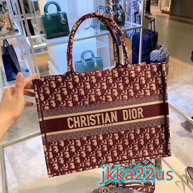 Dior 小號托特包手提包酒紅色oblique 印花 蝦皮購物