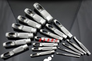 老池五金 附發票 皮帶沖 打孔器 打洞器 穿洞器 丸斬 公制尺寸 12件組