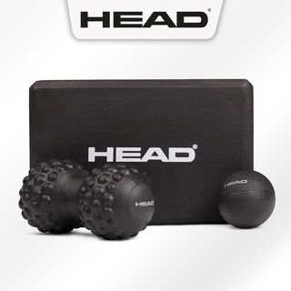 HEAD海德 筋膜按摩組 含花生球 筋膜球 瑜珈磚 30D環保材質 EVA 瑜珈舒緩輔助用品超值組合