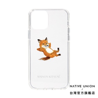 【NATIVE UNION】iPhone 12/12 Pro Maison Kitsuné 聯名系列手機殼 - 透明