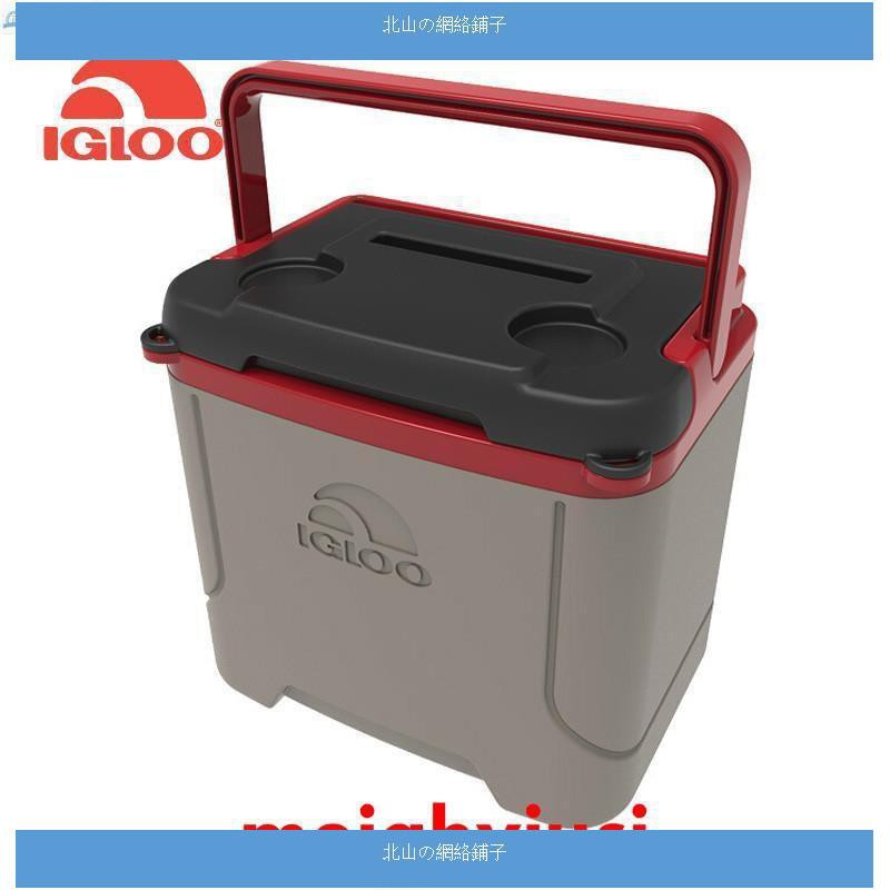【全館免運】IGLOO/易酷樂食品保溫箱家用車載便攜小號冰桶冷藏箱15L 0003228