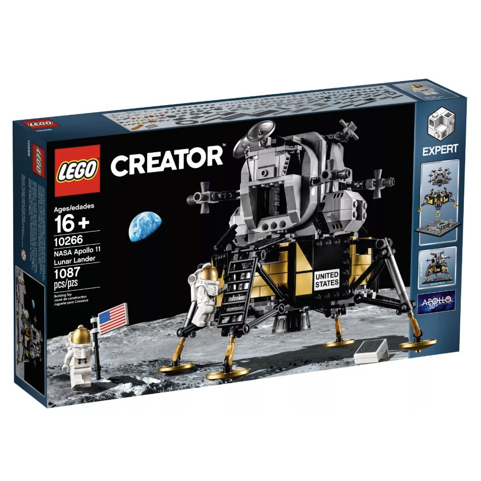 [ 玩樂磚家 ] LEGO 10266 阿波羅11號登月艙 CREATOR 創意系列