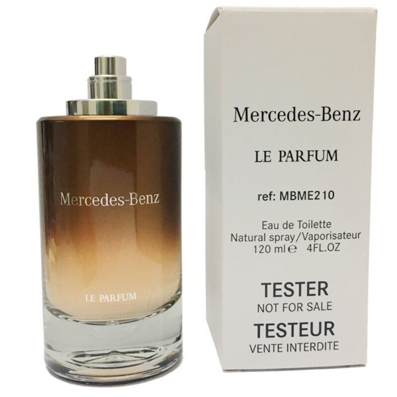 Mercedes Benz Le Parfum 賓士極致紳士 入木之水 男性淡香精120ml Tester包裝 蝦皮購物