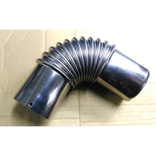 {水電材料行}~[熱水器配件]~304 白鐵 強制排氣 瓦斯熱水器 不鏽鋼 彎頭 強排彎管 排氣管