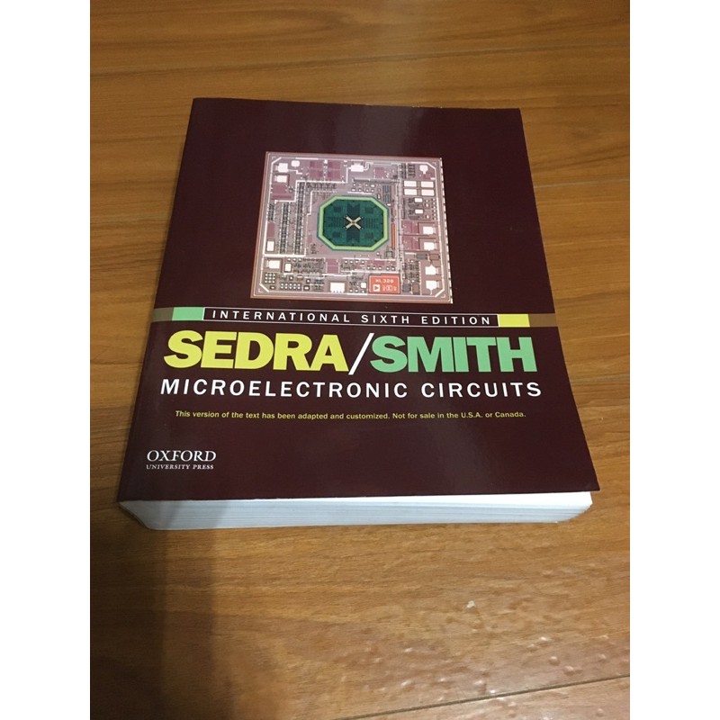 SEDRA/SMITH MICROELECTRONIC CIRCUITS 9.8成新