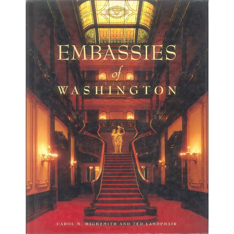 Embassies of Washington -9780891331704 絕版英文設計書 [建築人設計人的店-上博圖書]