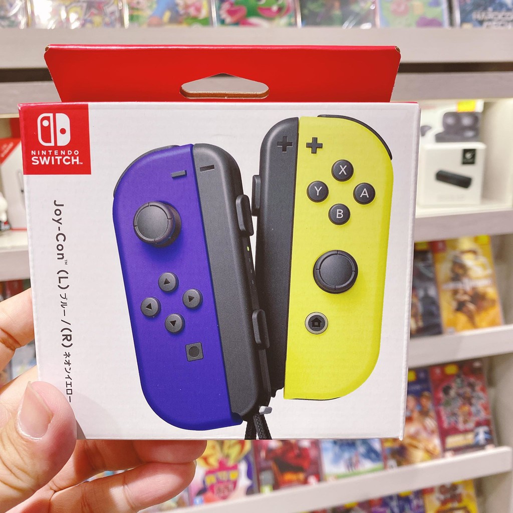 有間電玩 現貨 全新 公司貨  NS switch Joy-Con 左右手控制器 黃藍 藍黃 NS 配件