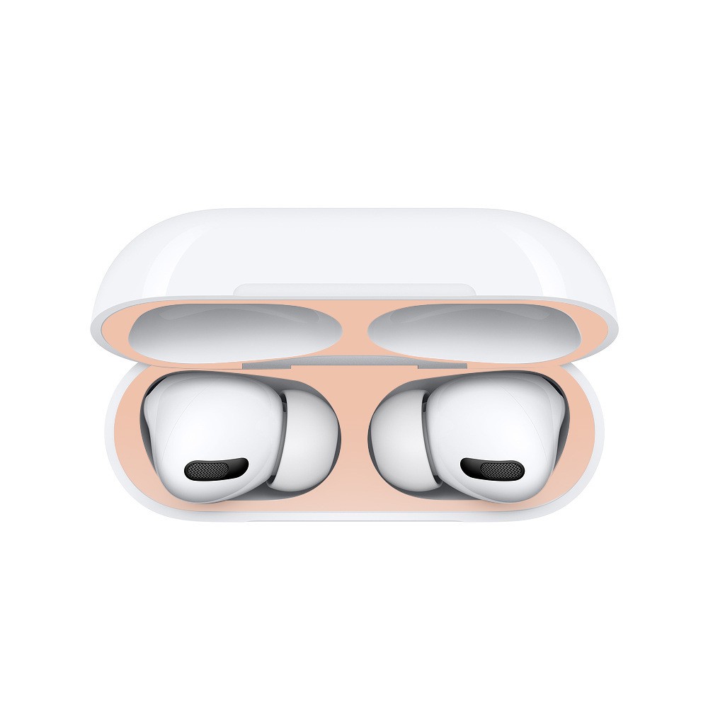 Airpods Pro 防塵貼 金屬內蓋 貼紙 防髒污 Apple藍牙耳機充電盒 無線充電盒 內蓋保護