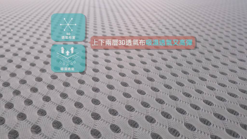 【岱思夢】6D立體透氣折疊床墊 厚度8公分 單人 雙人 加大 台灣製造 摺疊床墊 日式床墊 三摺好收納 現貨免運