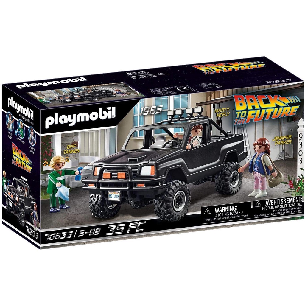 摩比 Playmobil 70633 回到未來 皮卡車 越野車 車子