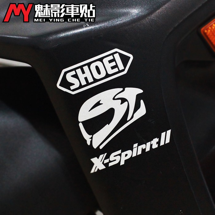 【現貨】
魅影車貼 shoei x11 反光貼 車貼 貼紙