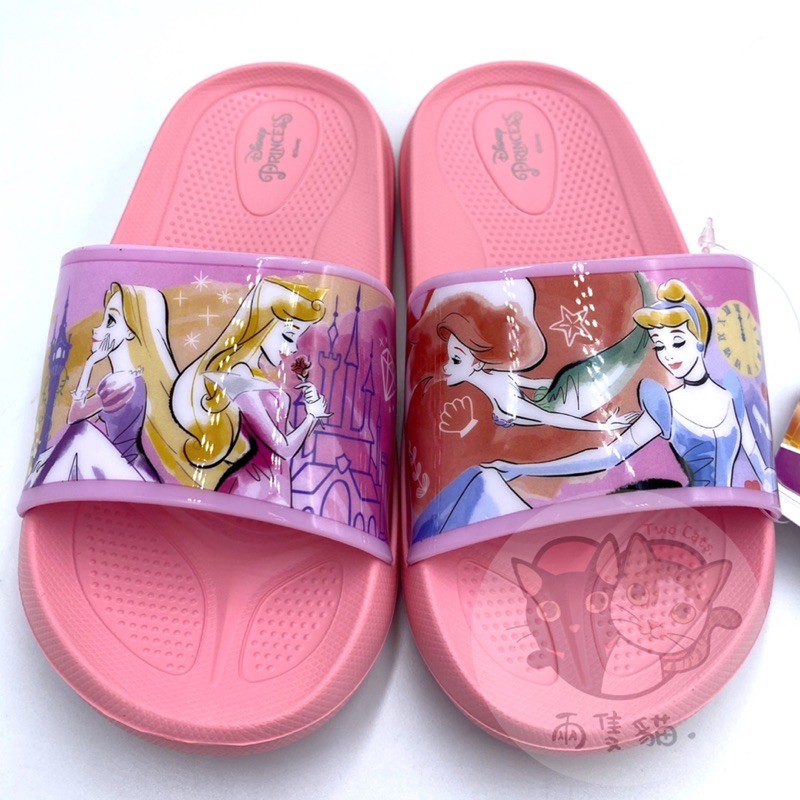 迪士尼 Disney 公主拖鞋 睡美人 小美人魚 仙度瑞拉 輕量 防水 可愛 止滑 女童
