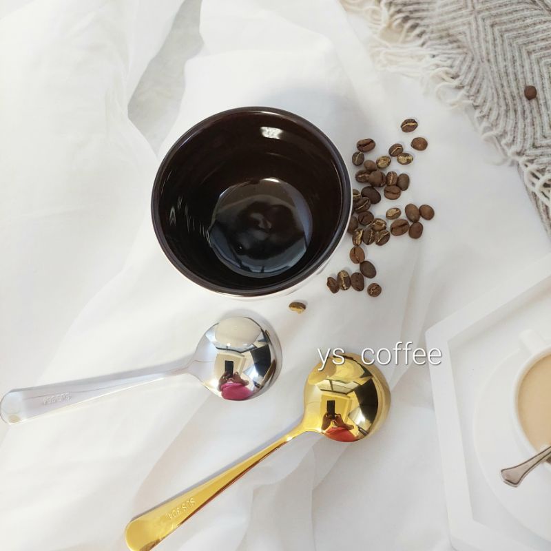 杯測匙 咖啡杯測勺 專業咖啡杯測  304不鏽鋼杯測勺  量勺 奶泡勺 品鑑咖啡匙 咖啡勺 喜奈而