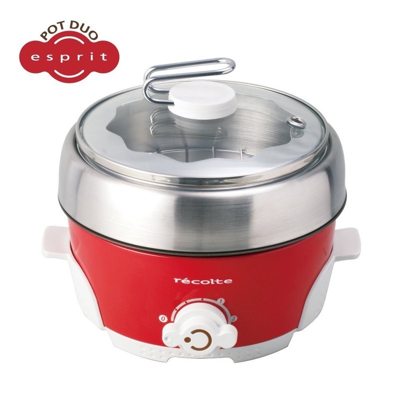 冬天應援不挑色大特價～日本原裝 Recolte POT DUO RPD-2 多功能美食鍋～一鍋多用租屋住校必備良品～