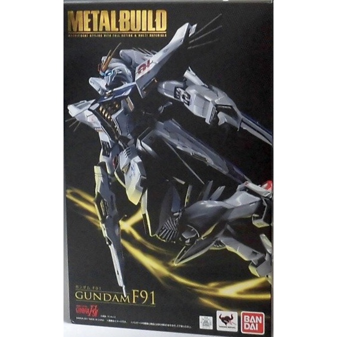 ＝逆襲的哈囉＝現貨 萬代 METAL BUILD GUNDAM F91 超合金 MB 初版 仿賽車亮 烤色 看內文