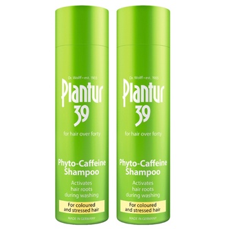 【Plantur39】植物與咖啡因洗髮露細軟髮/染燙髮 250ml贈頭髪液