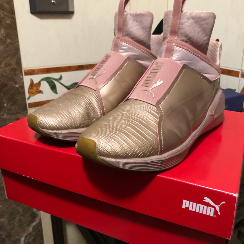 Puma fierce metallic 美國限定玫瑰金球鞋