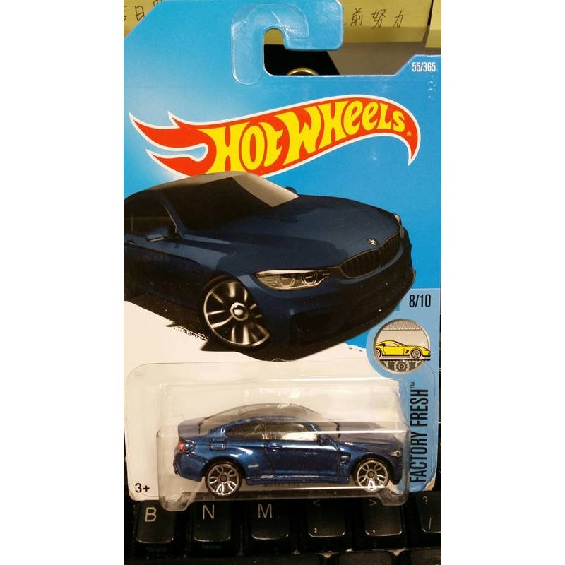 現貨 全新正品 風火輪 Hot Wheels No.55 BMW M4 深藍色 玩具 模型車