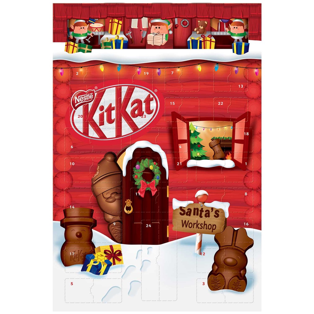 聖誕節限定～KitKat聖誕巧克力倒數月曆（現貨）
